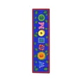 thumbnail image 1 of Alphabet Leaves 2'1" x 7'8" Runner Area Rug In Color Bold-Color:bold,Material:Nylon, 1 of 2