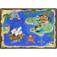thumbnail image 1 of Joy Carpets  Books Are Treasures Rug in Multi 5.4 in. x 7.8 in., 1 of 1