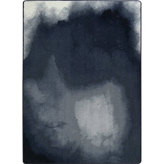 Joy Carpets Deep End 7'8" x 10'9" Area Rug in color Blue