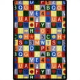 thumbnail image 1 of Joy Carpets Edu-Squares 5'4" x 7'8" Area Rug In Color Multi, 1 of 2