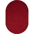 thumbnail image 1 of Joy Carpets Endurance 12' x 7'6" Oval Area Rug in Color Burgundy, 1 of 5