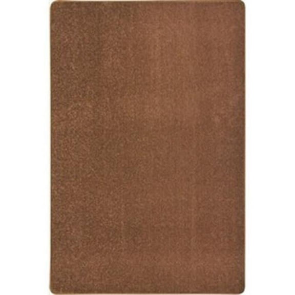 Joy Carpets Endurance Rug - Brown - 6 ft. x 9 ft. Oval