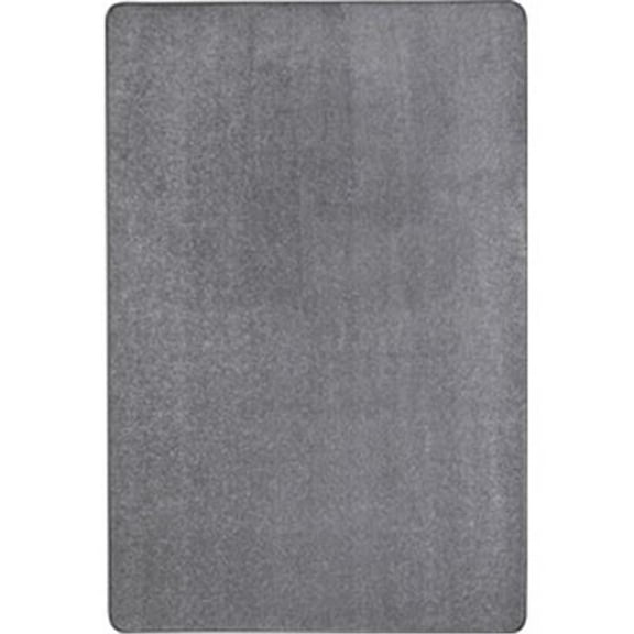Joy Carpets Endurance Rug - Silver - 12 ft. x 8 ft. Oval