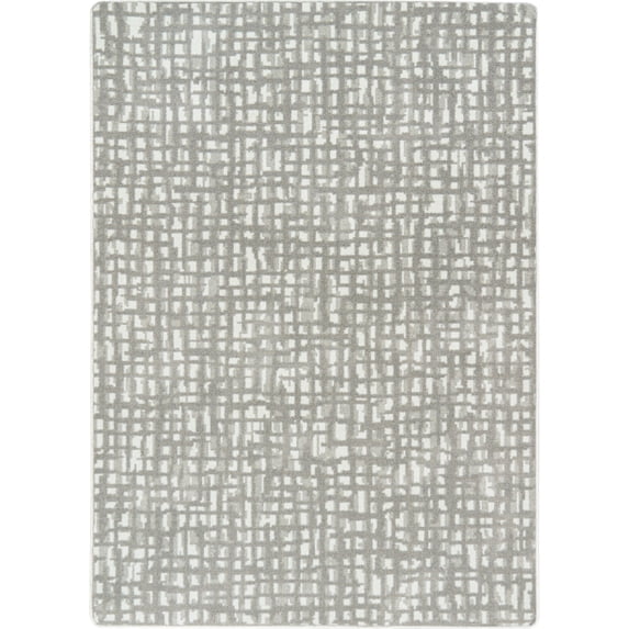 Joy Carpets Fool's Gold 5'4" x 7'8" Area Rug in color Dove