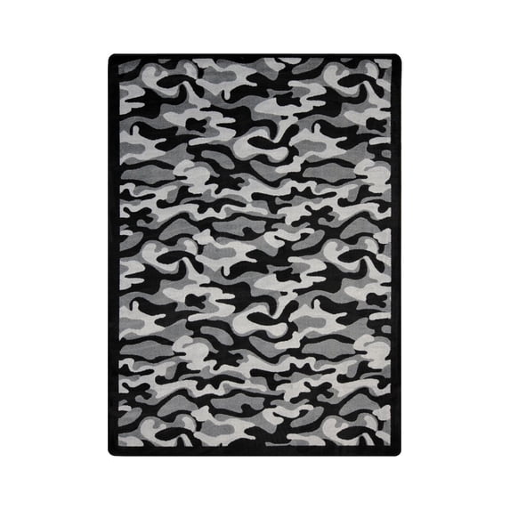Kaleidoscope - Whimsical Area Rugs Funky Camo, 5'4" x 7'8", Urban