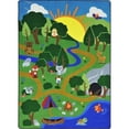 thumbnail image 1 of Joy Carpets  Happy Forest Play Room Rectangle Rug Multi Color - 7 ft. 8 in. x 10 ft. 9 in., 1 of 1
