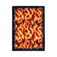 thumbnail image 1 of Joy Carpets 1502C-01 Inferno Red 5 ft.4 in. x 7 ft.8 in.  WearOn Nylon Machine Tufted- Cut Pile Whimsy Rug, 1 of 2