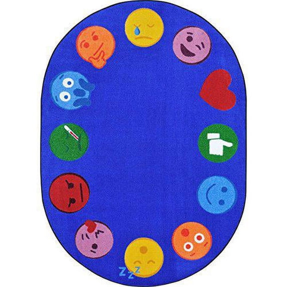 Joy Carpets Joy Carpet Emoji Edge Multi 10'9" x 13'2"