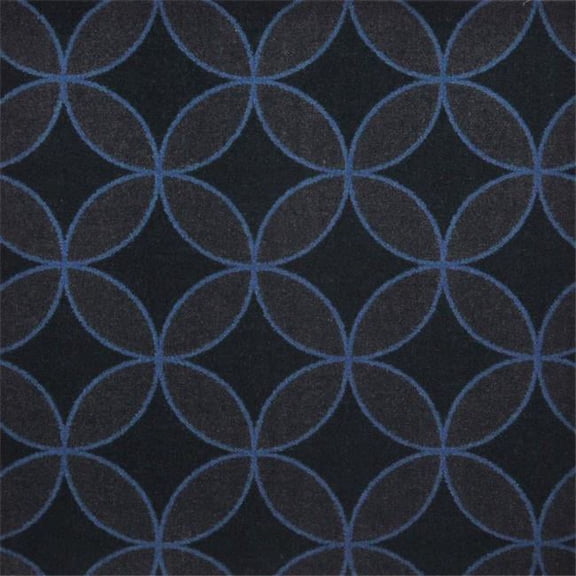Joy Carpets Kaleidoscope Eclipse Rectangle Whimsical Area Rugs 01 Blue - 3 ft. 10 in. x 5 ft. 4 in.