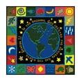thumbnail image 1 of In the Beginning 7'7" x 7'7" Area Rug In Color Multi, 1 of 4