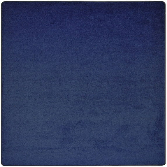 Joy Carpets Kid Essentials Endurance 12' x 12' Area Rug in Color Midnight Sky