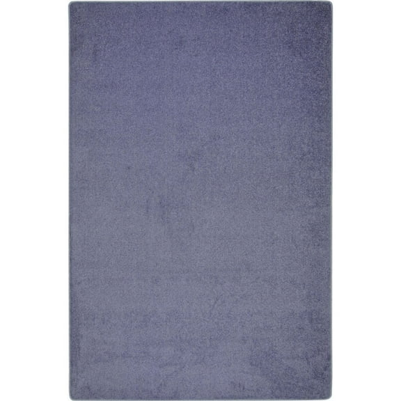 Joy Carpets Kid Essentials Endurance 12' x 18' Area Rug in Color Glacier Blue