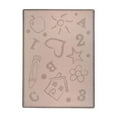 thumbnail image 1 of Playful Patterns - Children's Area Rugs Kid's Art, 7'8" x 10'9", Beige, 1 of 2