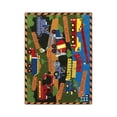 thumbnail image 1 of Kid Essentials - Inspirational Area Rugs Kid's Building Character, 5'4" x 7'8", Multicolored, 1 of 2