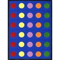 thumbnail image 1 of Lots of Dots 10'9" x 13'2" Area Rug In Color Multi-Color:Multi,Material:Nylon, 1 of 3