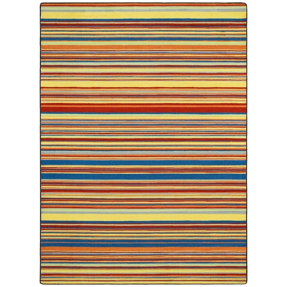 Kid Essentials - Teen Area Rugs Latitude, 7'8" x 10'9", Aztec
