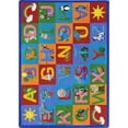 thumbnail image 1 of Joy Carpets  Learning Letter Sounds Classroom Kid Essentials Rectangle Rug Multicolor, 1 of 1