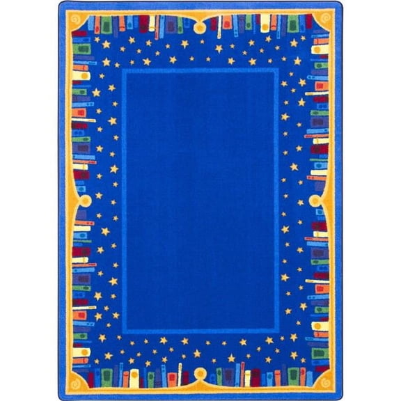 Joy Carpets Magic of Reading Area Rug Multi Color - 5 ft. 4 in. x 7 ft. 8 in.