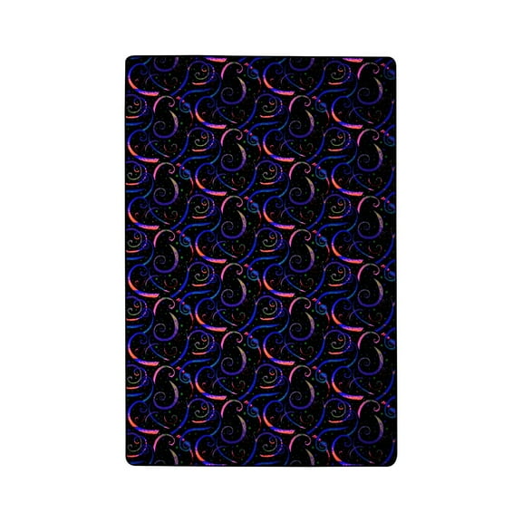 Joy Carpets Neon Lights Dynamo 12' x 15' Area Rug in Color Fluorescent