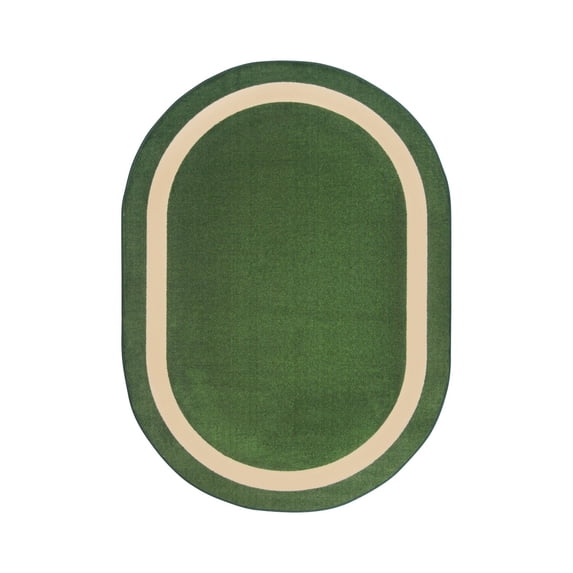 Joy Carpets Joy Carpet Portrait Greenfield 7'8" x 10'9" Oval