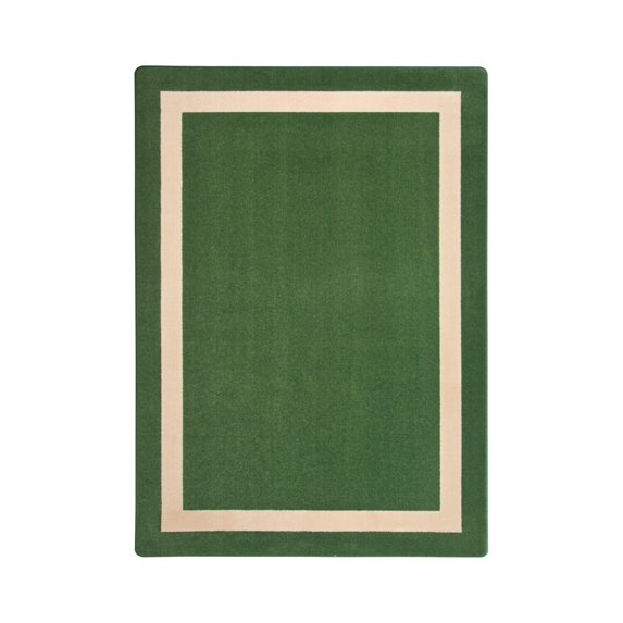 Kid Essentials - Misc Solid Color Area Rugs Portrait, 7'8" x 10'9", Greenfield