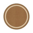 thumbnail image 1 of Joy Carpets JG-1479E05 Portrait Round Rug, 7 ft. 7 in. - Mocha, 1 of 1