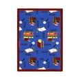 thumbnail image 1 of Read the Word 5'4" x 7'8" Area Rug In Color Multi, 1 of 2