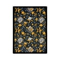 thumbnail image 1 of Silver Screen 5'4" x 7'8" Area Rug In Color Charcoal, 1 of 2