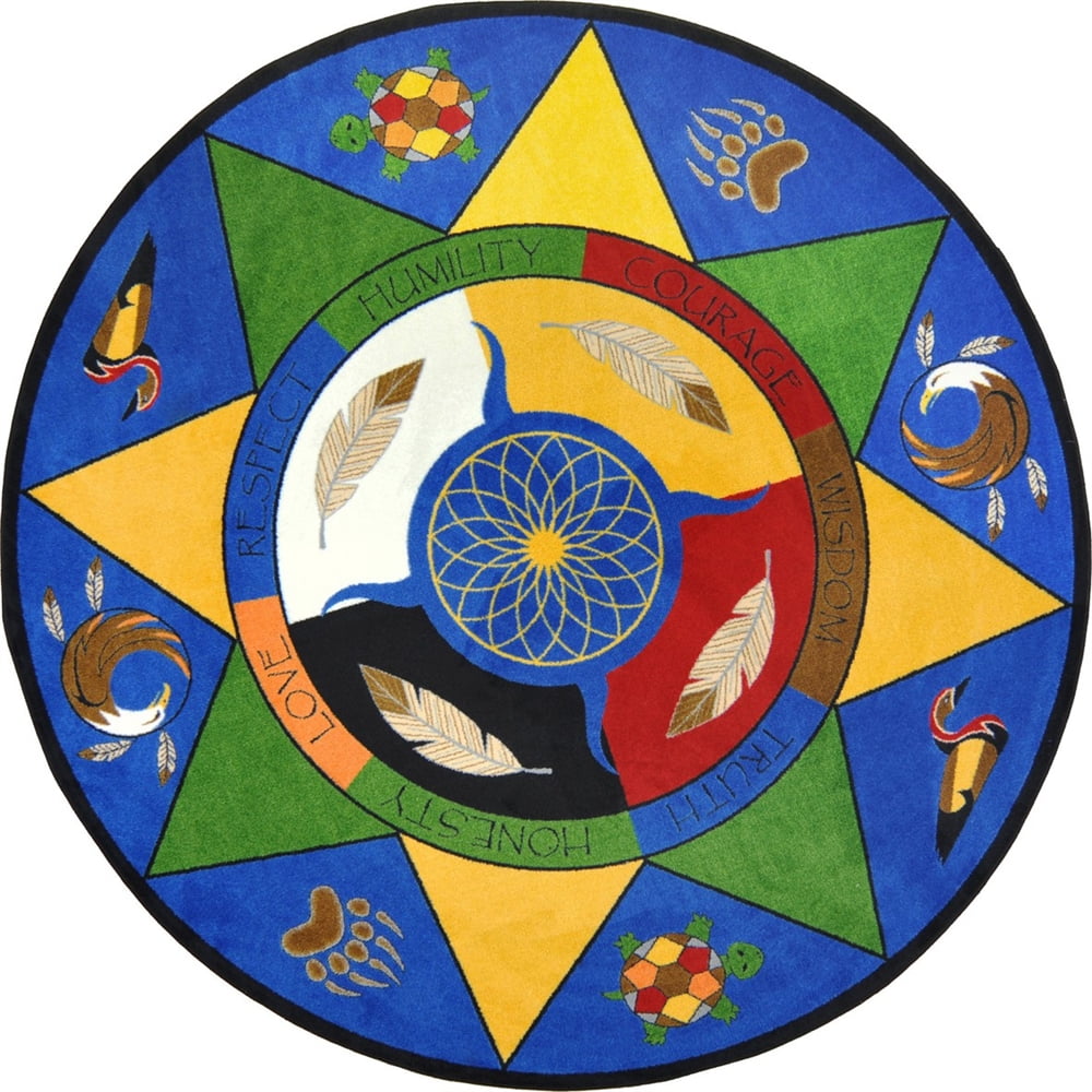 Educational Spirit of Truth Area Rug by Joy Carpets