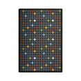 thumbnail image 1 of Joy Carpets 1748B-02 Playful Patterns Spot On Rectangle Childrens Area Rugs  02 Licorice - 3 ft. 10 in. x 5 ft. 4 in., 1 of 1