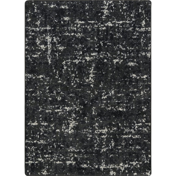 Joy Carpets Stretched Thin 3'10" x 5'4" Area Rug in color Onyx