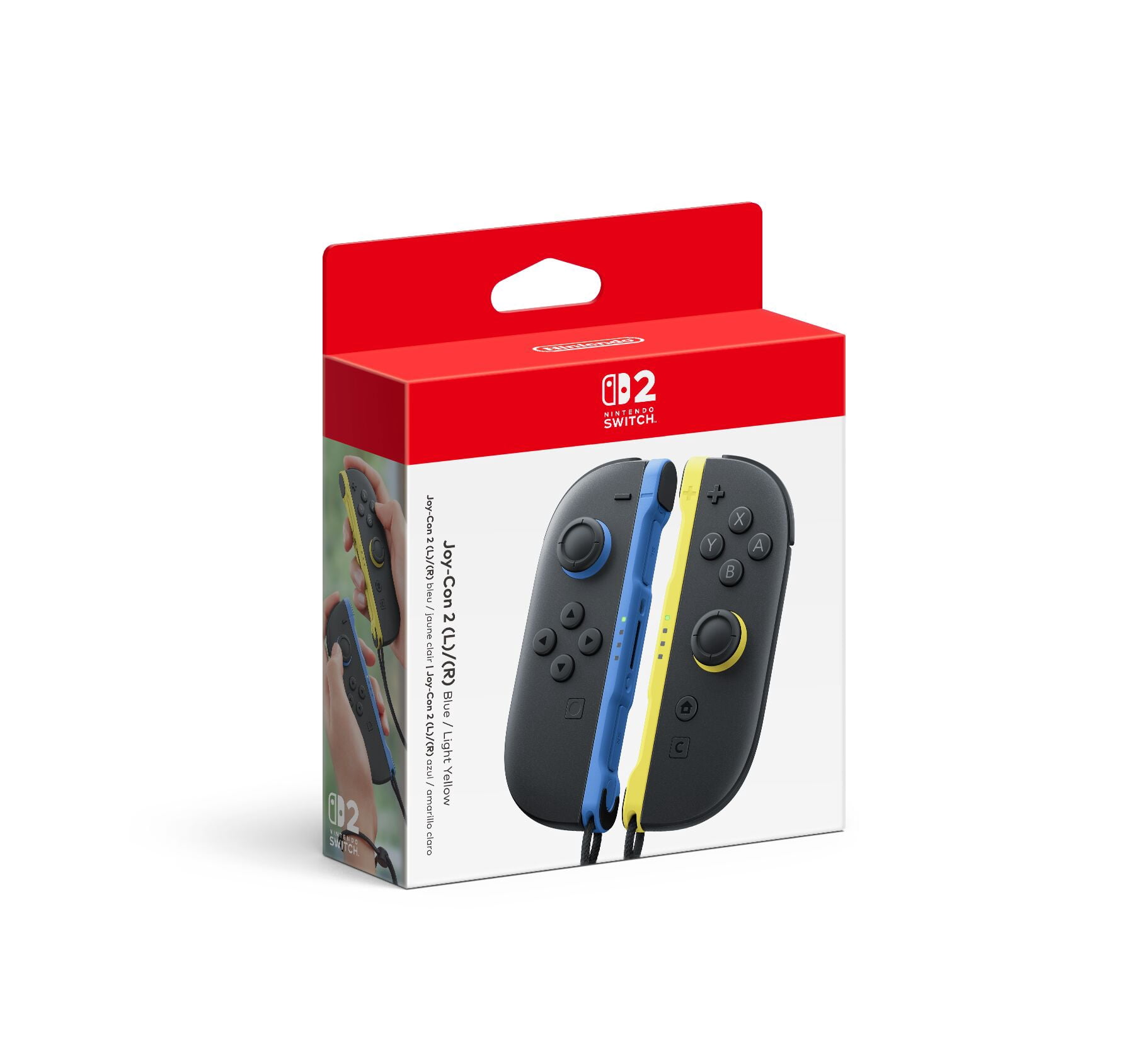 Nintendo Switch Joy-Con 2 (L) (R) セット Joy-Con-2-L-R-Blue-Light-