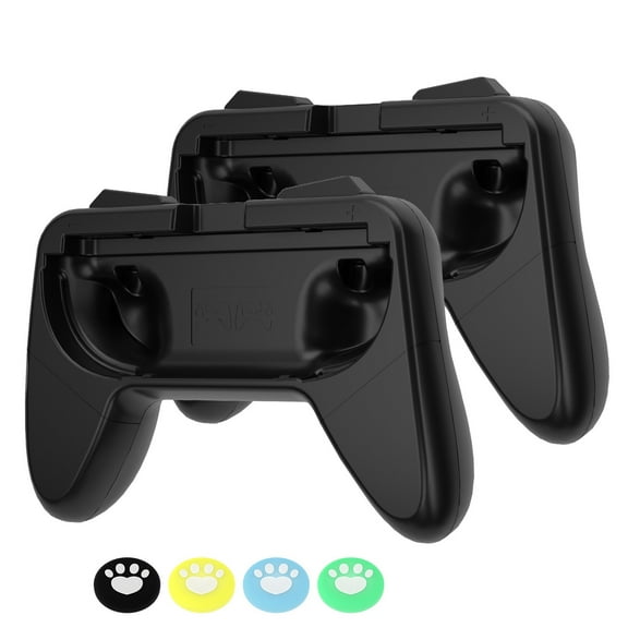Joy Con Comfort Grips for Nintendo Switch 2 2025,Controller Game Accessories Handheld Joystick Remote Control Holder-2 Pack，Black