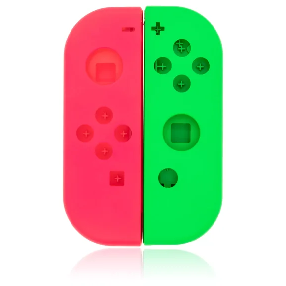 Joy-Con Controller Compatible Housing Shell (Green/Pink) - Nintendo Switch