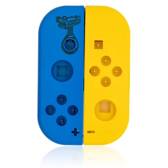 Joy-Con Controller Compatible Housing Shell (Yellow/Blue) - Nintendo Switch