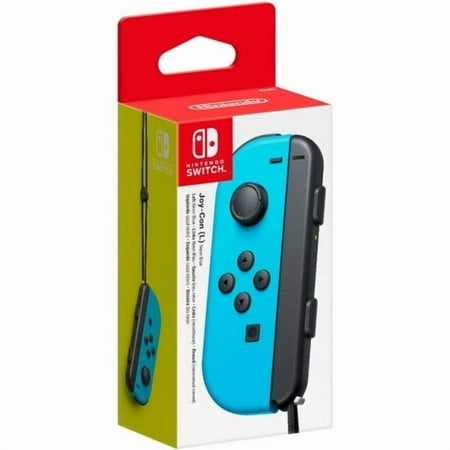 Joy Con Controllers - Neon Blue - Left