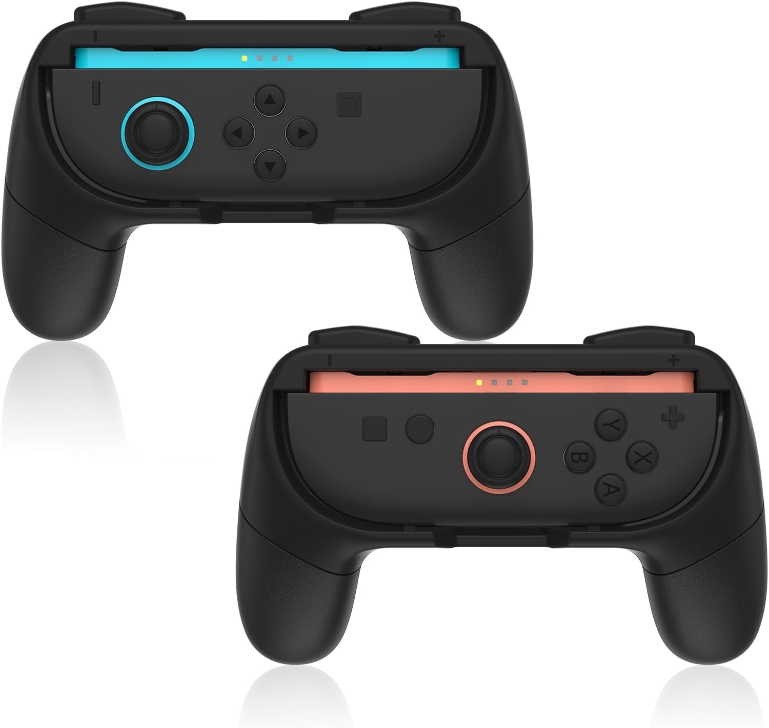 Joy-Con Grips for Nintendo Switch 2 (2025), 2 Pack Ergonomic Handle ...