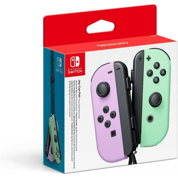 Joy-Con Pair Pastel Purple/Pastel Green (Nintendo Switch)
