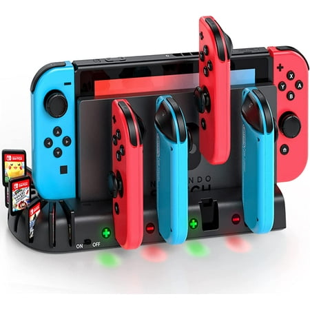 Joy-Cons Charger Station Compatible with Nintend Switch & OLED Model