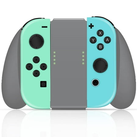 Joy Cons for Switch Controller, Wireless Replacement Controllers for Switch Joycons, Left and Right Switch Joypad Controller Support Dual Vibration, Wake-up, Screenshot, Color Green and Blue