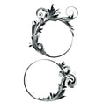 thumbnail image 1 of Joy! Crafts Clear Stamps -  Floral frames 1, 1 of 2
