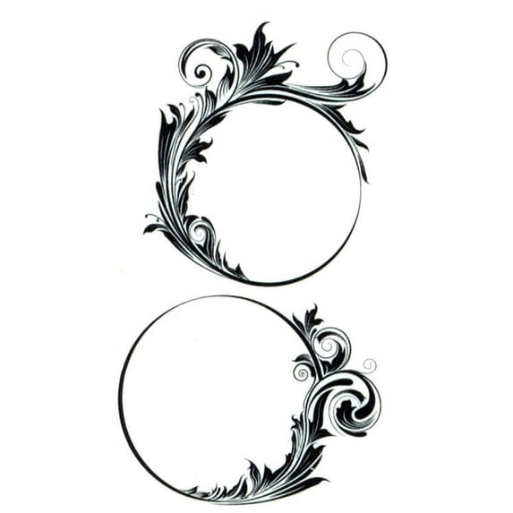 Joy! Crafts Clear Stamps - Floral frames 1