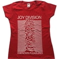 thumbnail image 1 of Joy Division Ladies T-Shirt: Unknown Pleasures (Large), 1 of 2