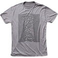 thumbnail image 1 of Joy Division Men's Unknown Pleasures Slim Fit T-shirt Medium Heather, 1 of 2