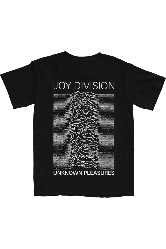 Joy Division Men's Unknown Pleasures T-Shirt Black Medium | Officially Licensed Merchandise