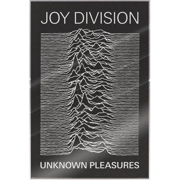 Joy Division - Music Poster (Unknown Pleasure - Album Cover) (Size: 24" x 36") (Laminated Poster)