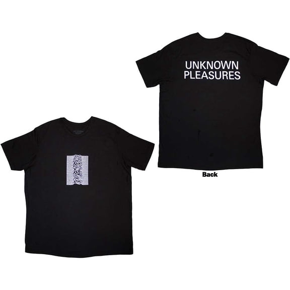 Joy Division Unisex T-Shirt: Lone Pulsar (Back Print) (X-Large)
