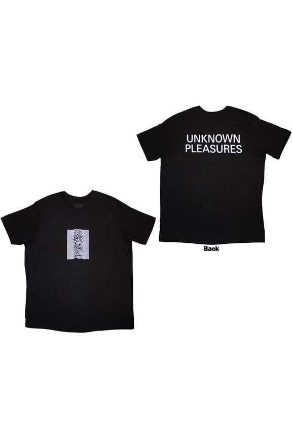 Joy Division Unisex T-Shirt: Lone Pulsar (Back Print) (X-Large)