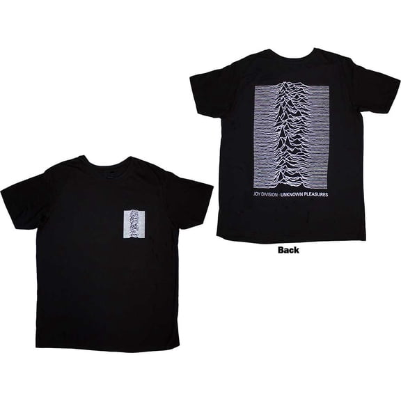 Joy Division Unisex T-Shirt: Pulsar Pocket Wave (Back Print) (XX-Large)