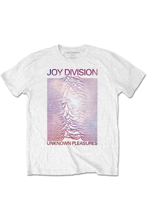 Joy Division Unisex T-Shirt Space - Unknown Pleasures Gradient (Large)